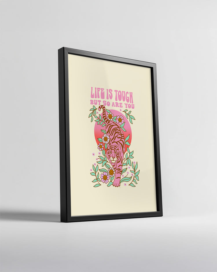 Pink Tiger Poster Tablosu
