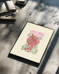 Pink Tiger Poster Tablosu