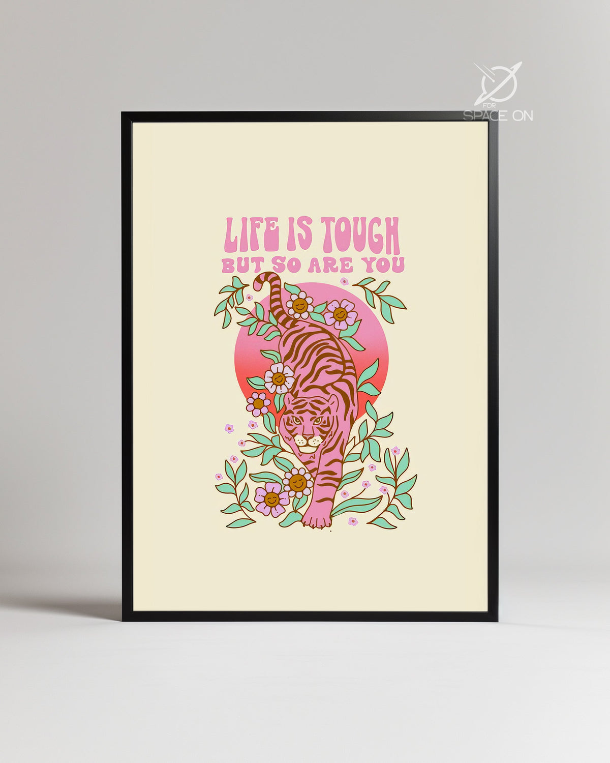 Pink Tiger Poster Tablosu