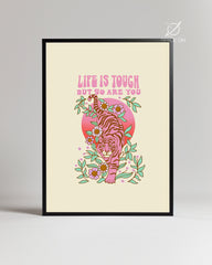 Pink Tiger Poster Tablosu