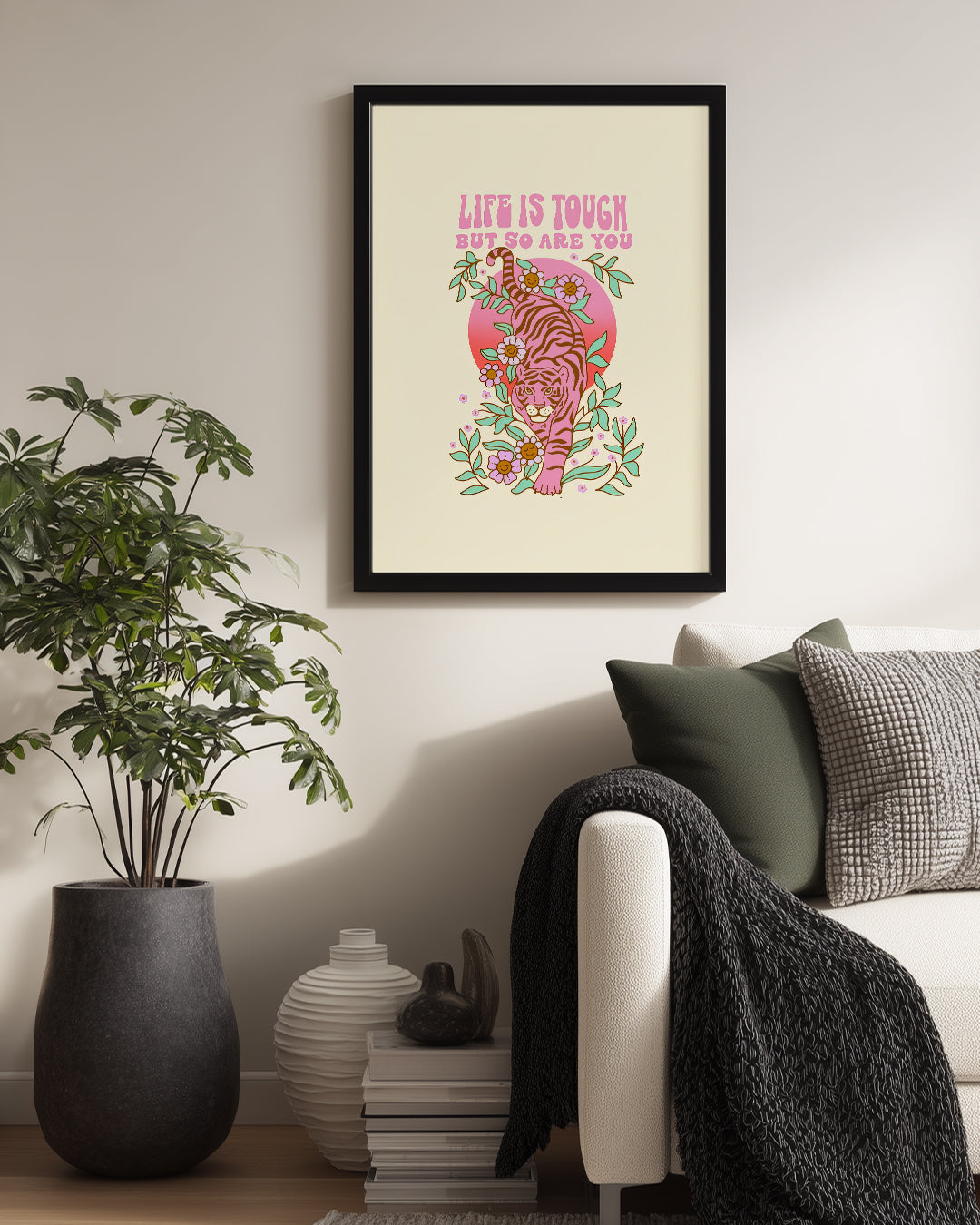 Pink Tiger Poster Tablosu