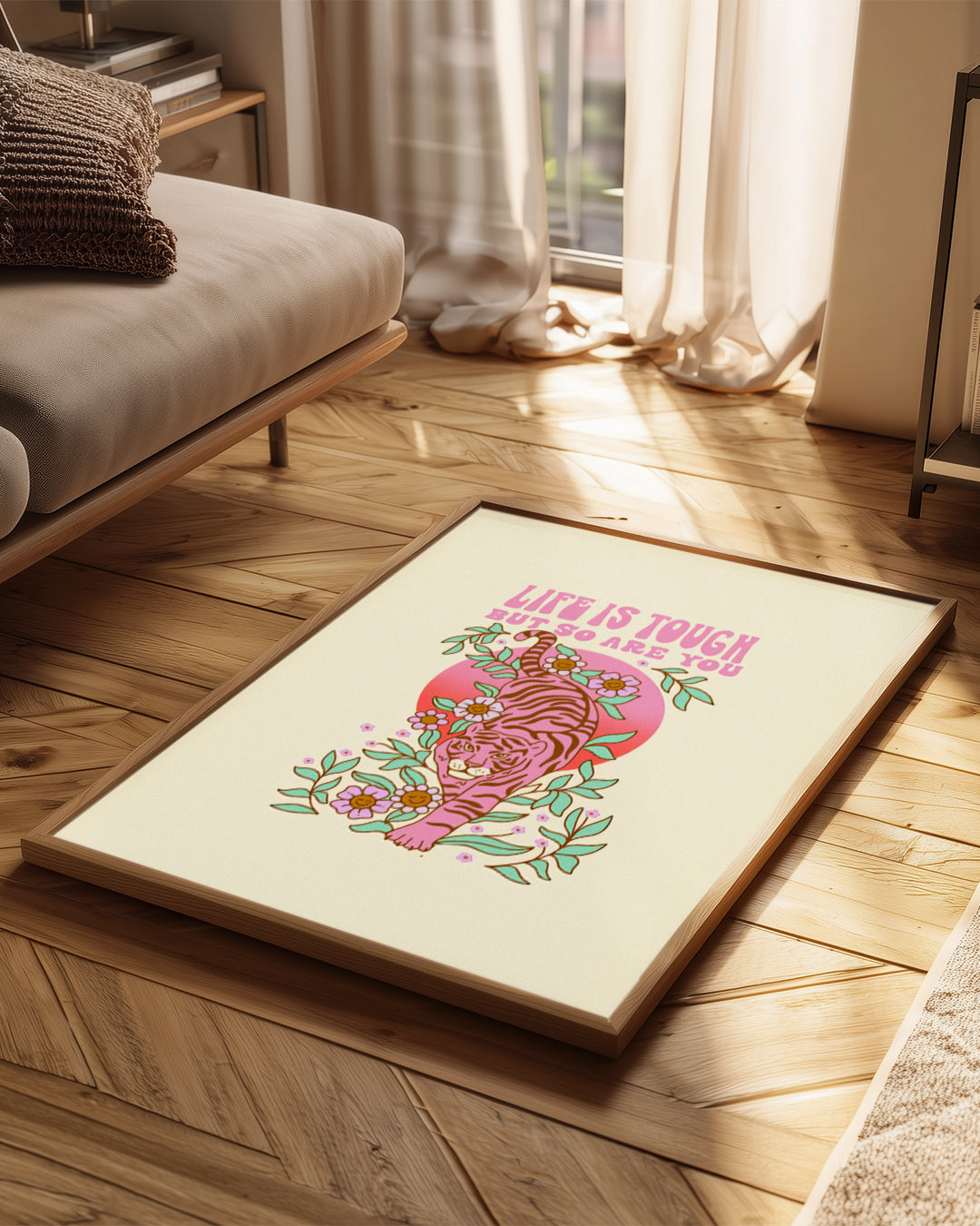 Pink Tiger Poster Tablosu