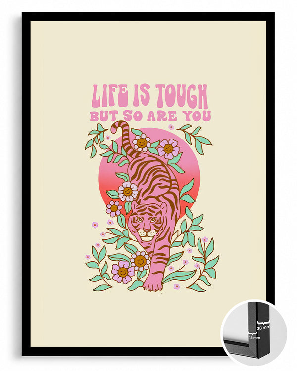 Pink Tiger Poster Tablosu