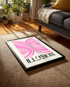Pink Waves Poster Tablosu