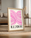 Pink Waves Poster Tablosu