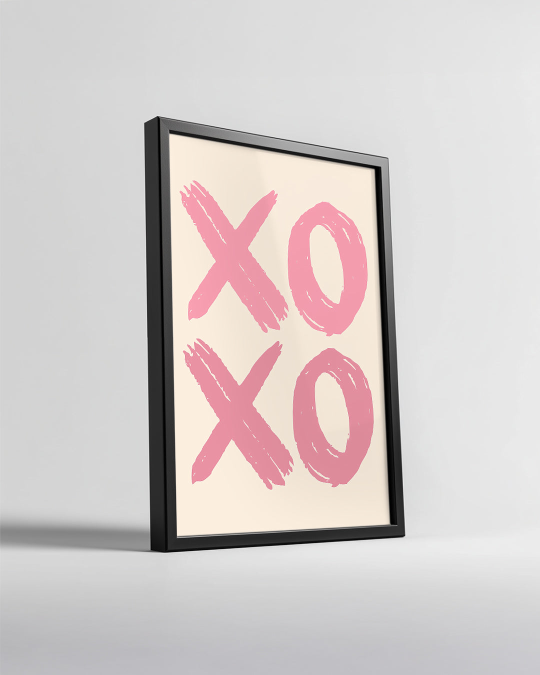 Pink Xoxo Poster Tablosu