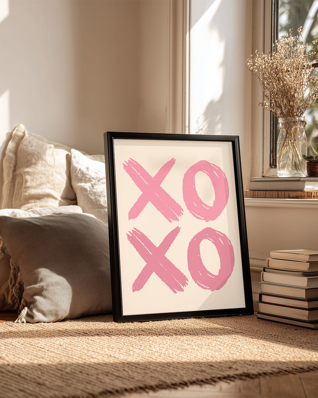 Pink Xoxo Poster Tablosu