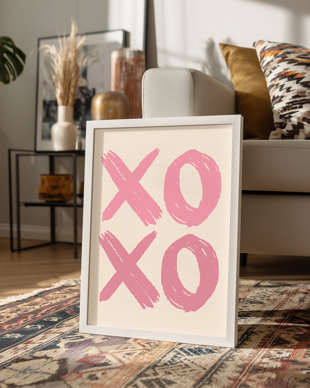Pink Xoxo Poster Tablosu