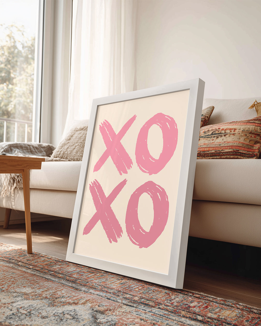 Pink Xoxo Poster Tablosu