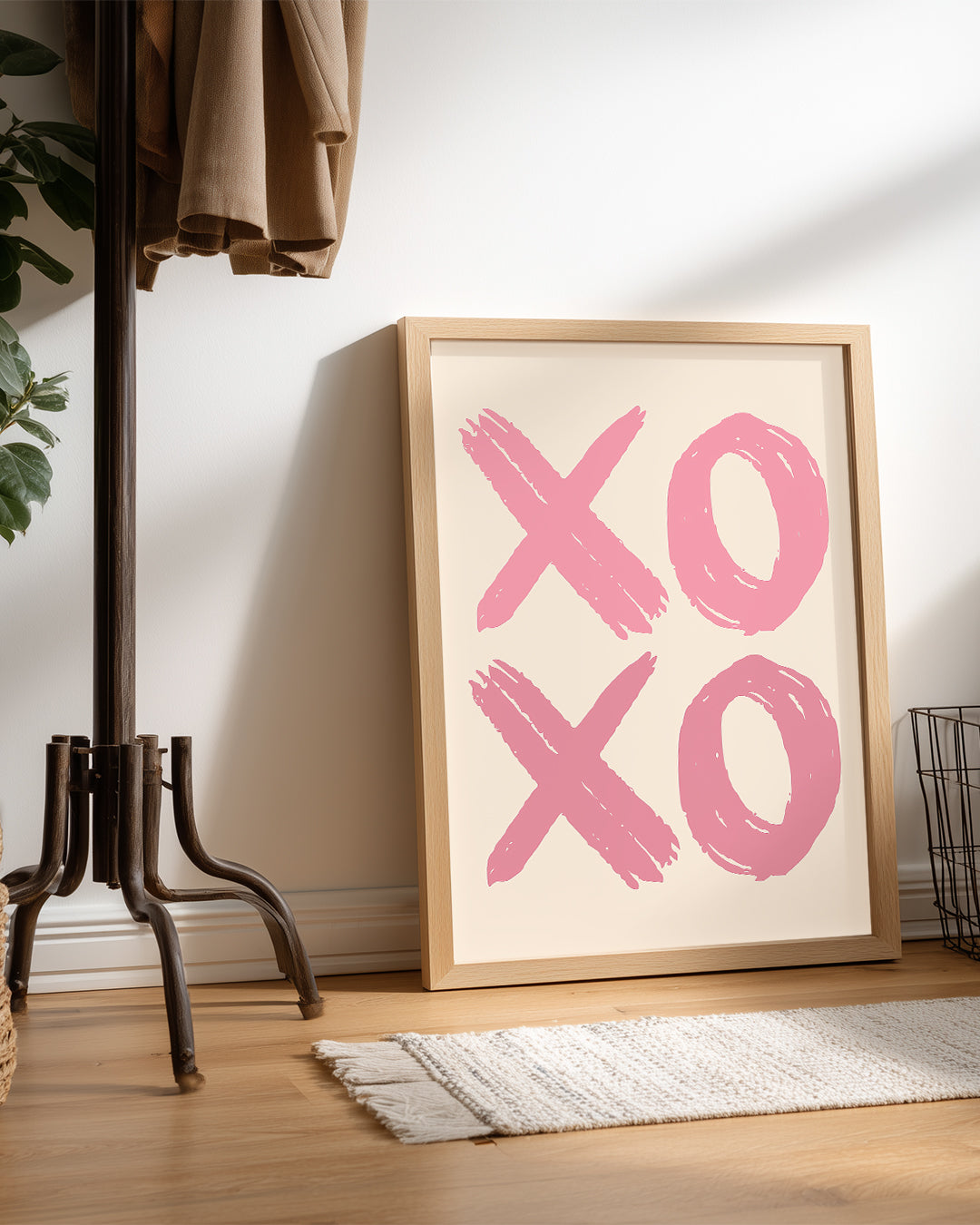 Pink Xoxo Poster Tablosu
