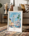 Pisa İtalya Poster Tablosu