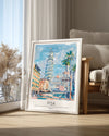 Pisa İtalya Poster Tablosu