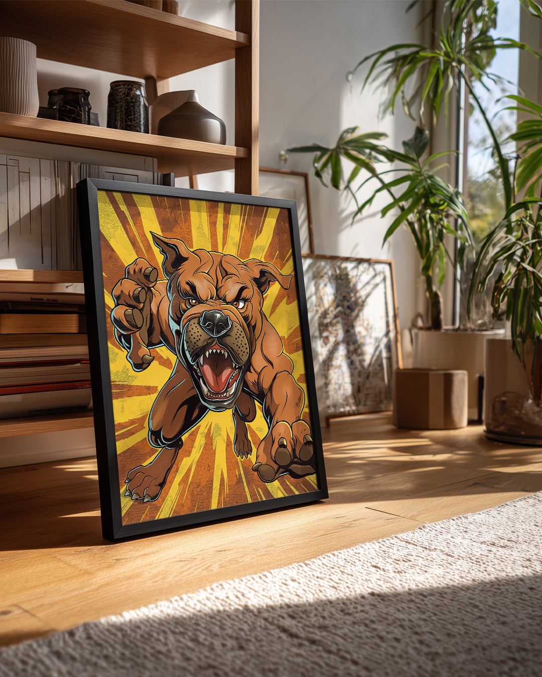 Pitbull - Güçlü Duruş Poster Tablosu
