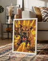 Pitbull - Güçlü Duruş Poster Tablosu