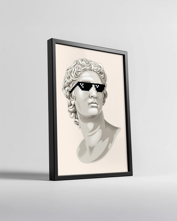 Pixel Hero Poster Tablosu