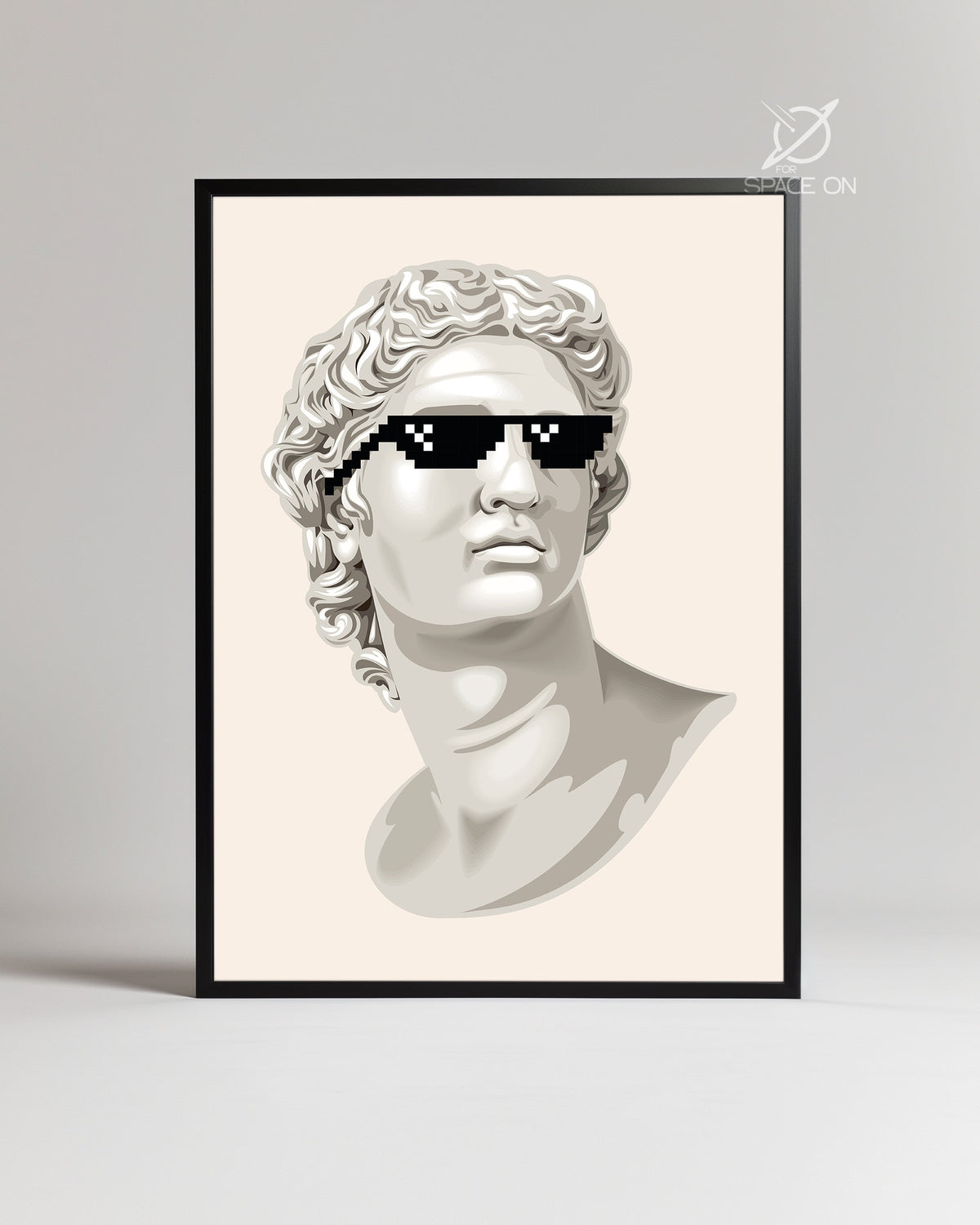 Pixel Hero Poster Tablosu