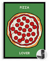 Pizza Aşığı - Lezzetli Dilimler Poster Tablosu