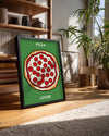 Pizza Aşığı - Lezzetli Dilimler Poster Tablosu