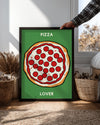 Pizza Aşığı - Lezzetli Dilimler Poster Tablosu