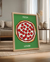 Pizza Aşığı - Lezzetli Dilimler Poster Tablosu