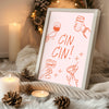 Plaid Blanket Cozy Poster Tablosu