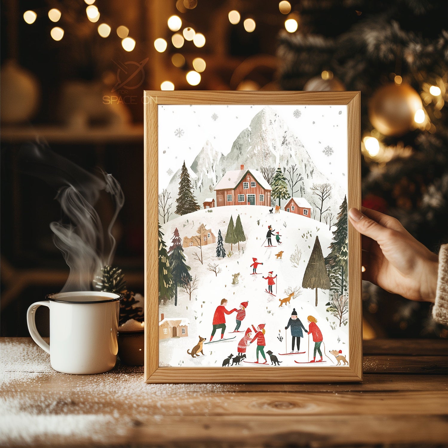 Polar Bear Cubs Poster Tablosu