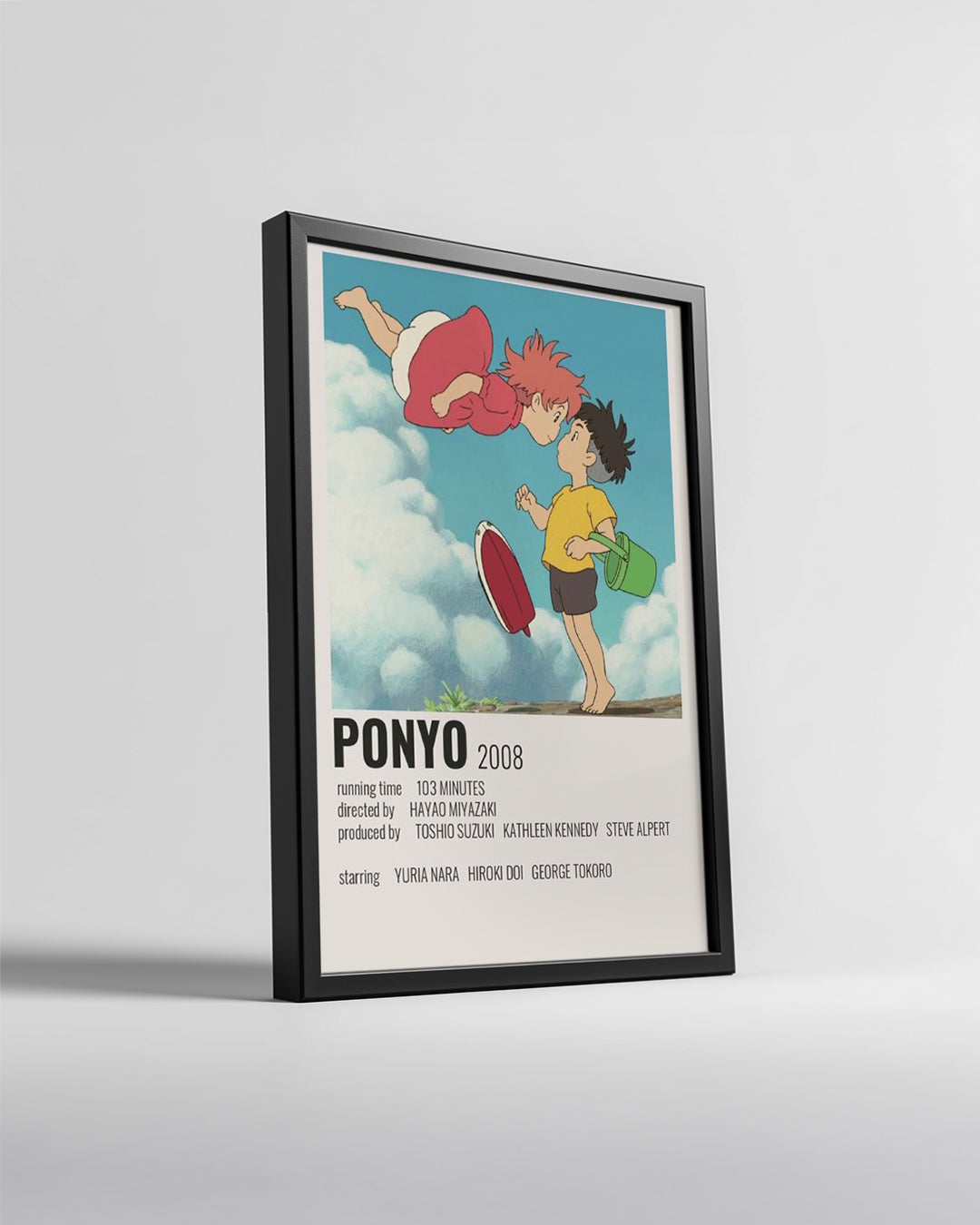 Ponyo Poster Tablosu