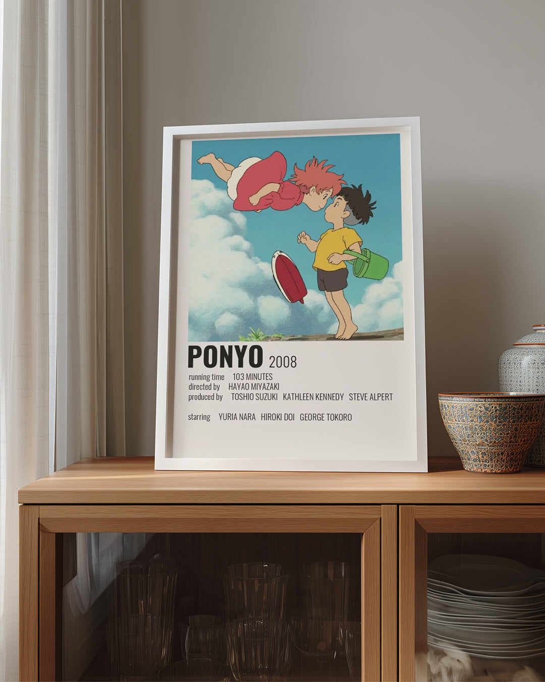 Ponyo Poster Tablosu