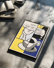 Pop Coffee Poster Tablosu