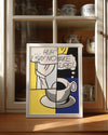 Pop Coffee Poster Tablosu