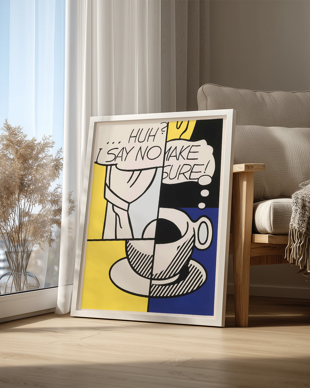 Pop Coffee Poster Tablosu