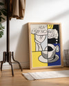 Pop Coffee Poster Tablosu