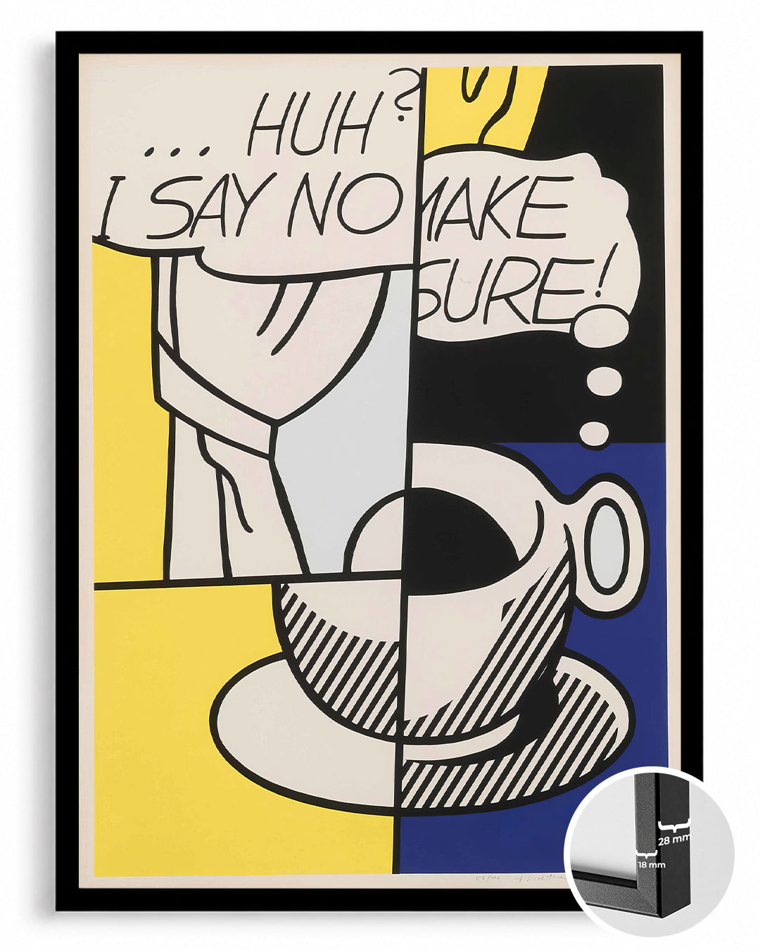 Pop Coffee Poster Tablosu