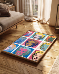 Pop Marilyn Poster Tablosu