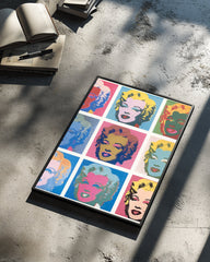 Pop Marilyn Poster Tablosu