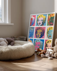 Pop Marilyn Poster Tablosu