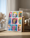 Pop Marilyn Poster Tablosu