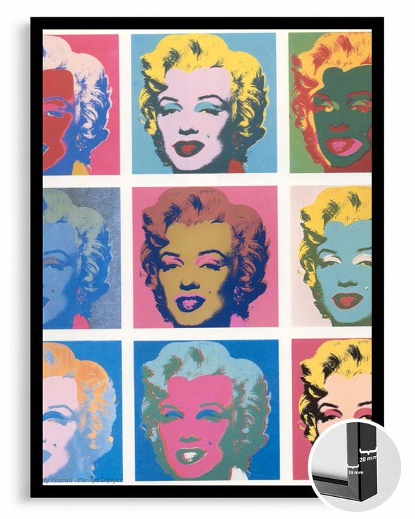 Pop Marilyn Poster Tablosu