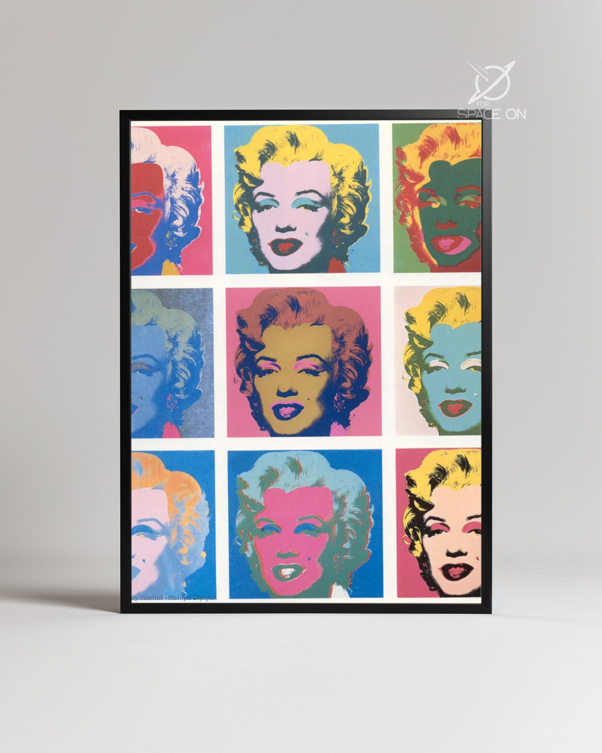 Pop Marilyn Poster Tablosu
