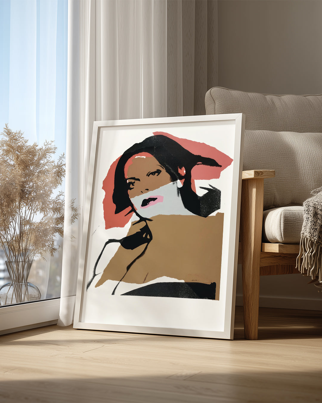 Pop Portrait1 Poster Tablosu