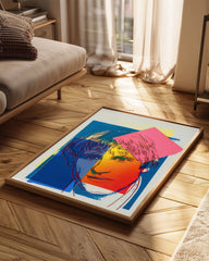 Pop Portrait Poster Tablosu