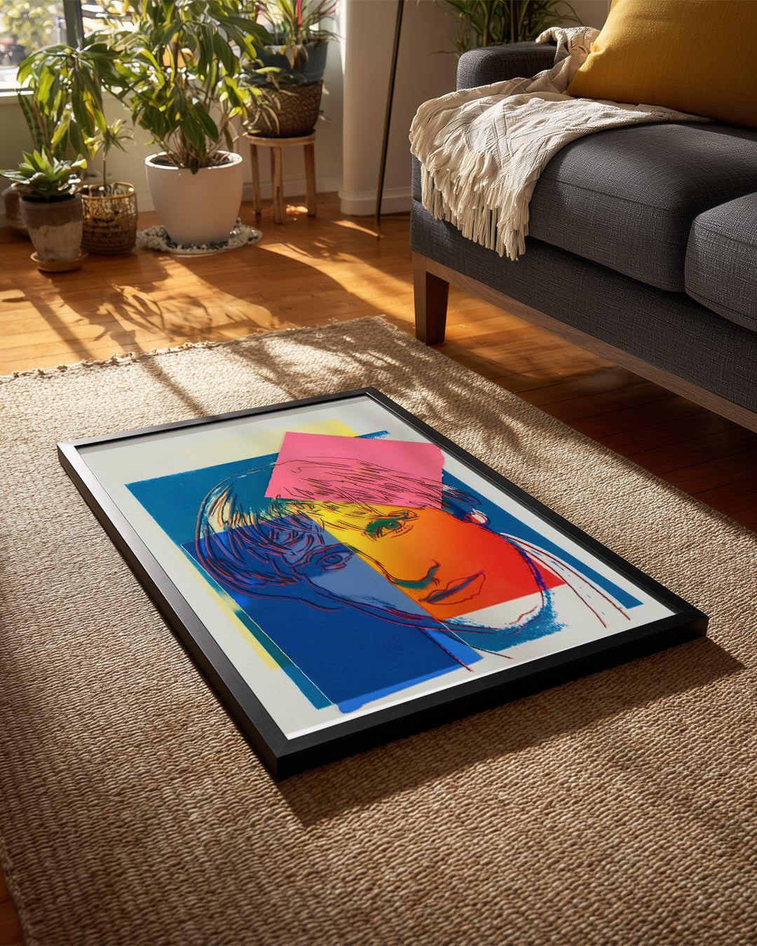 Pop Portrait Poster Tablosu