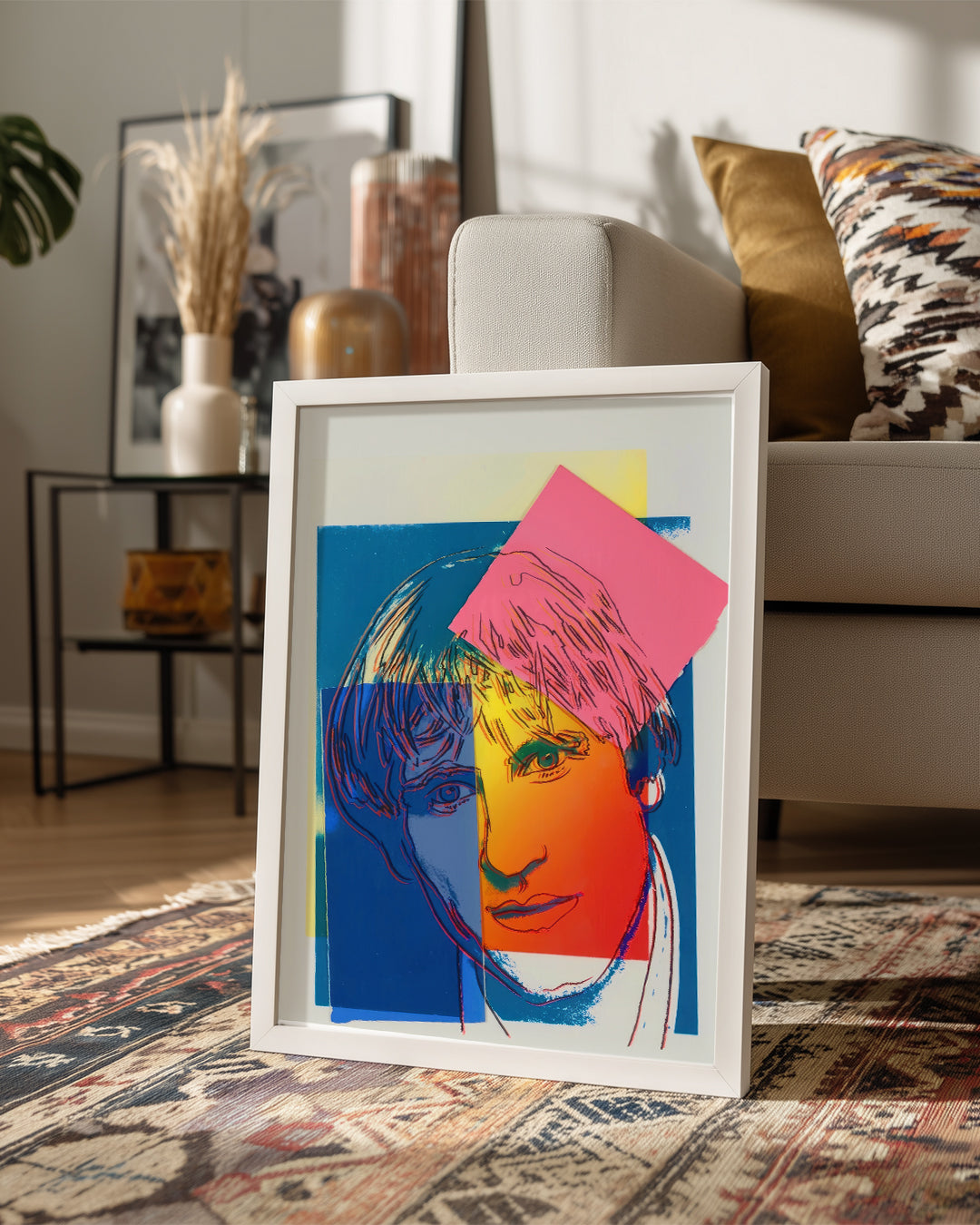 Pop Portrait Poster Tablosu