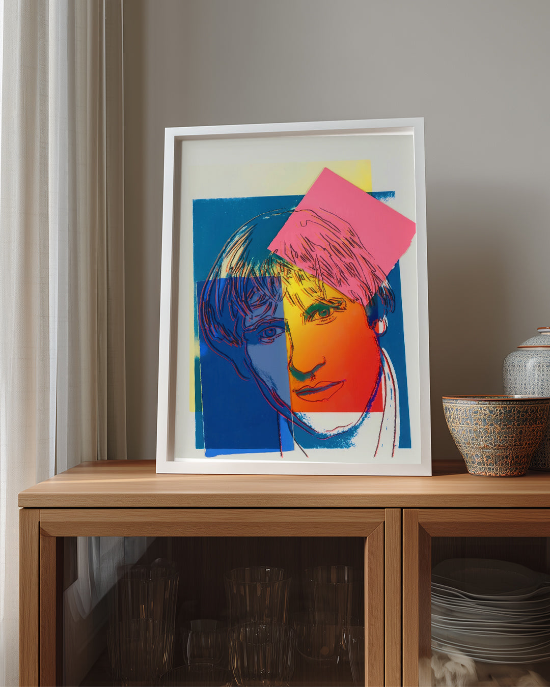 Pop Portrait Poster Tablosu