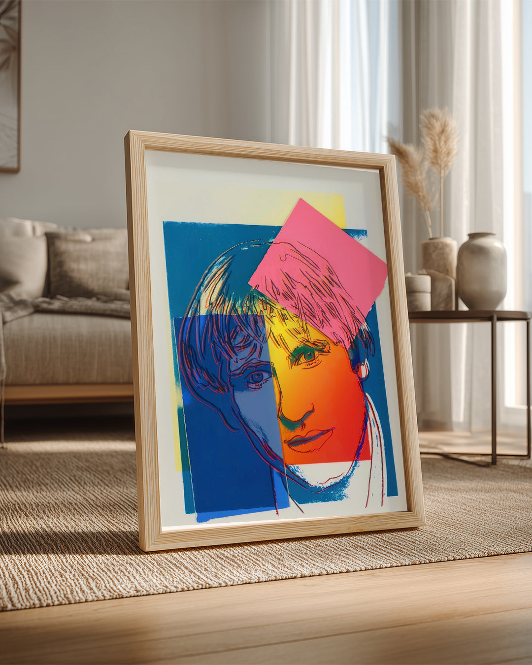 Pop Portrait Poster Tablosu