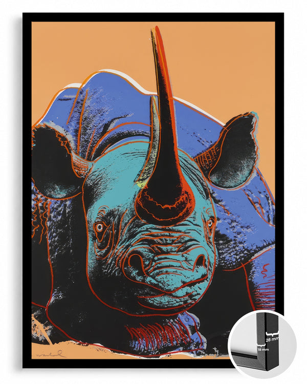 Pop Rhino Poster Tablosu