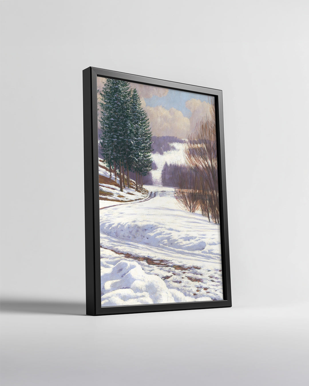 Popcorn Garland Tree Poster Tablosu