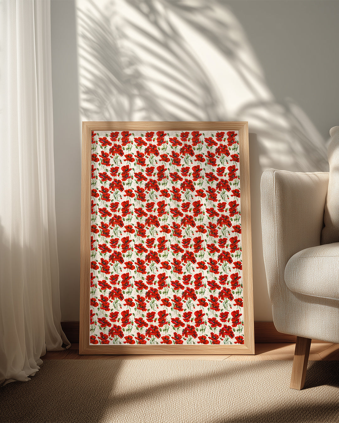 Poppy Field Poster Tablosu
