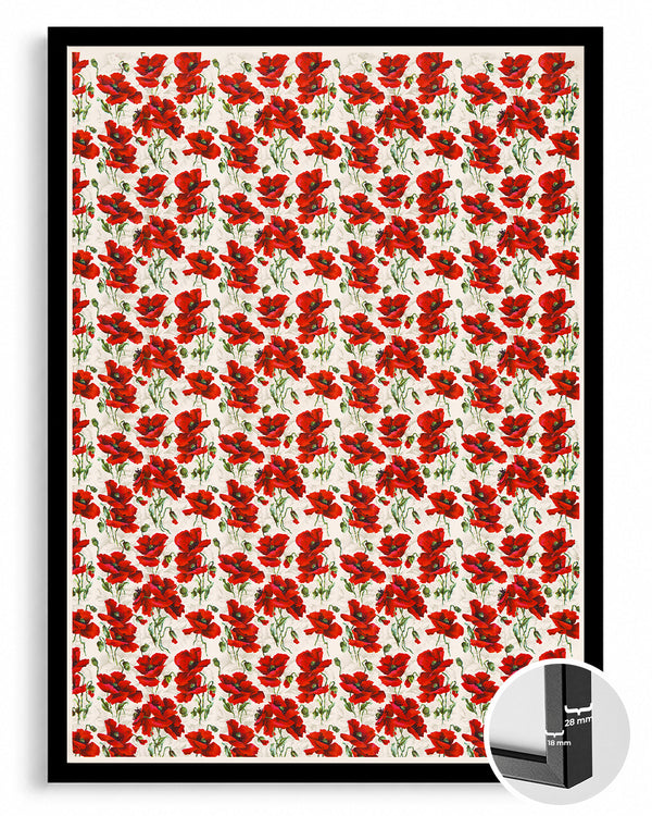 Poppy Field Poster Tablosu
