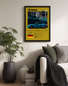 Porsche 718 Cayman Poster Tablosu